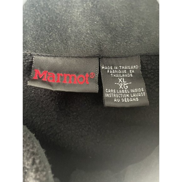Marmot Jacket Sweater Mens XL Fleece Outdoor Full Zip Mock Neck Hiking Softshell - Picture 9 of 12
